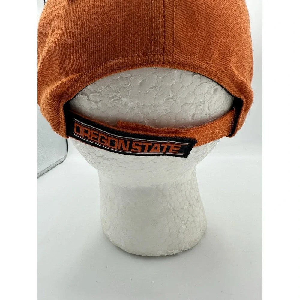 Oregon State Beavers Hat Cap Black Orange T.E.I. Strapback OSFA NCAA